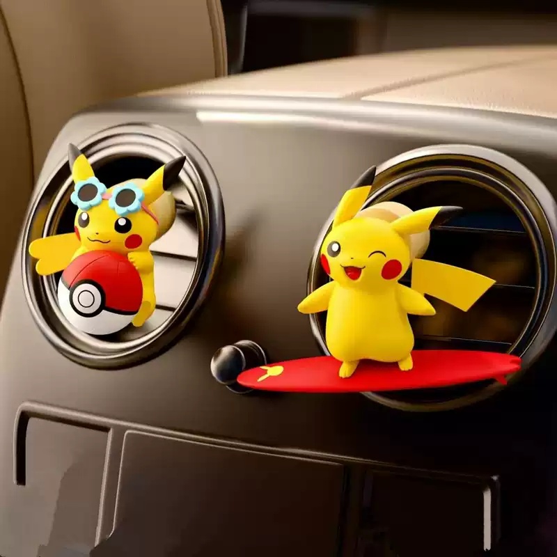 Perfume Fragrance Good - Pokemon Pikachu Aksiyon Figürlü Araba Kokusu,