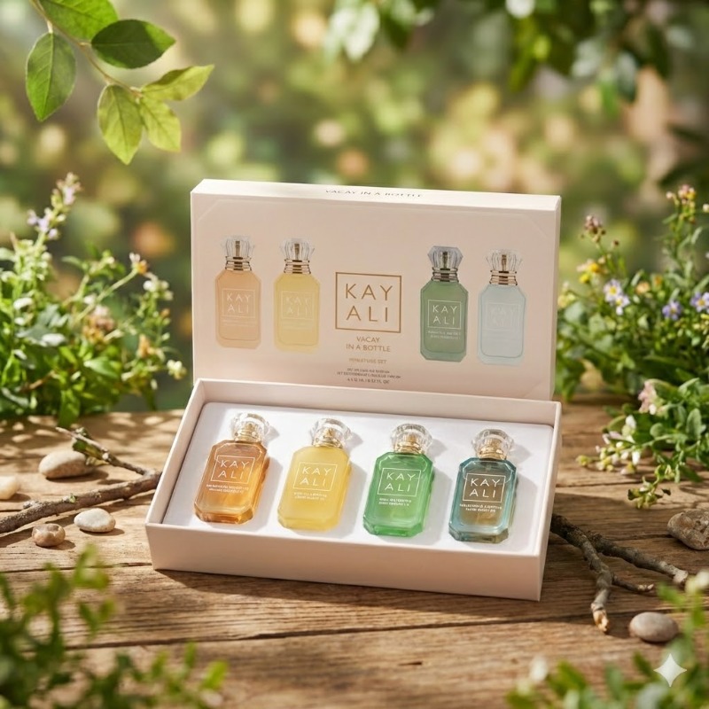 Perfume Fragrance Couture - 4*10ml KAYALI Unisex Parfüm Seti Uzun