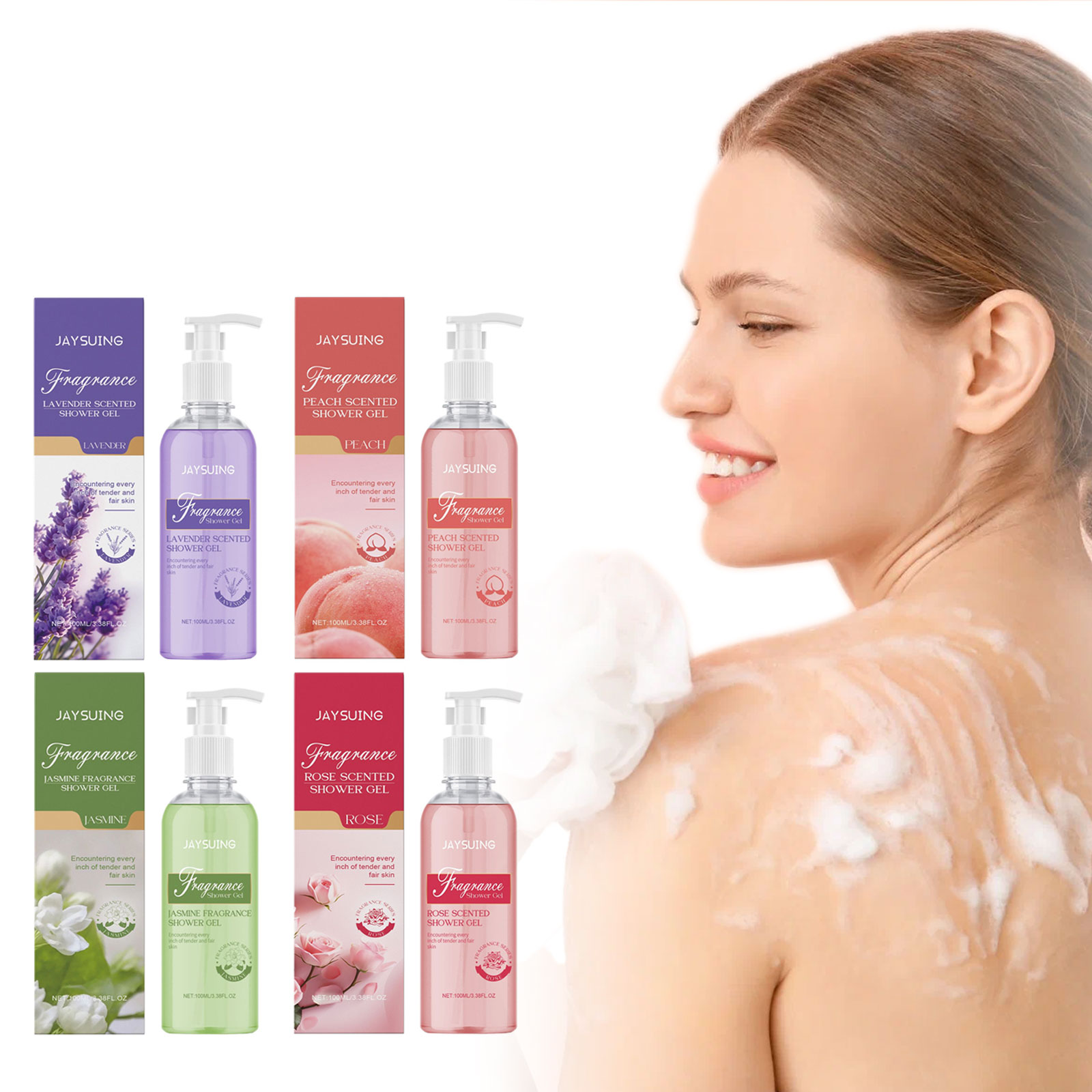 Perfume Fragrance Moisturizer - Kokulu duş jeli vücut yıkama parfüm
