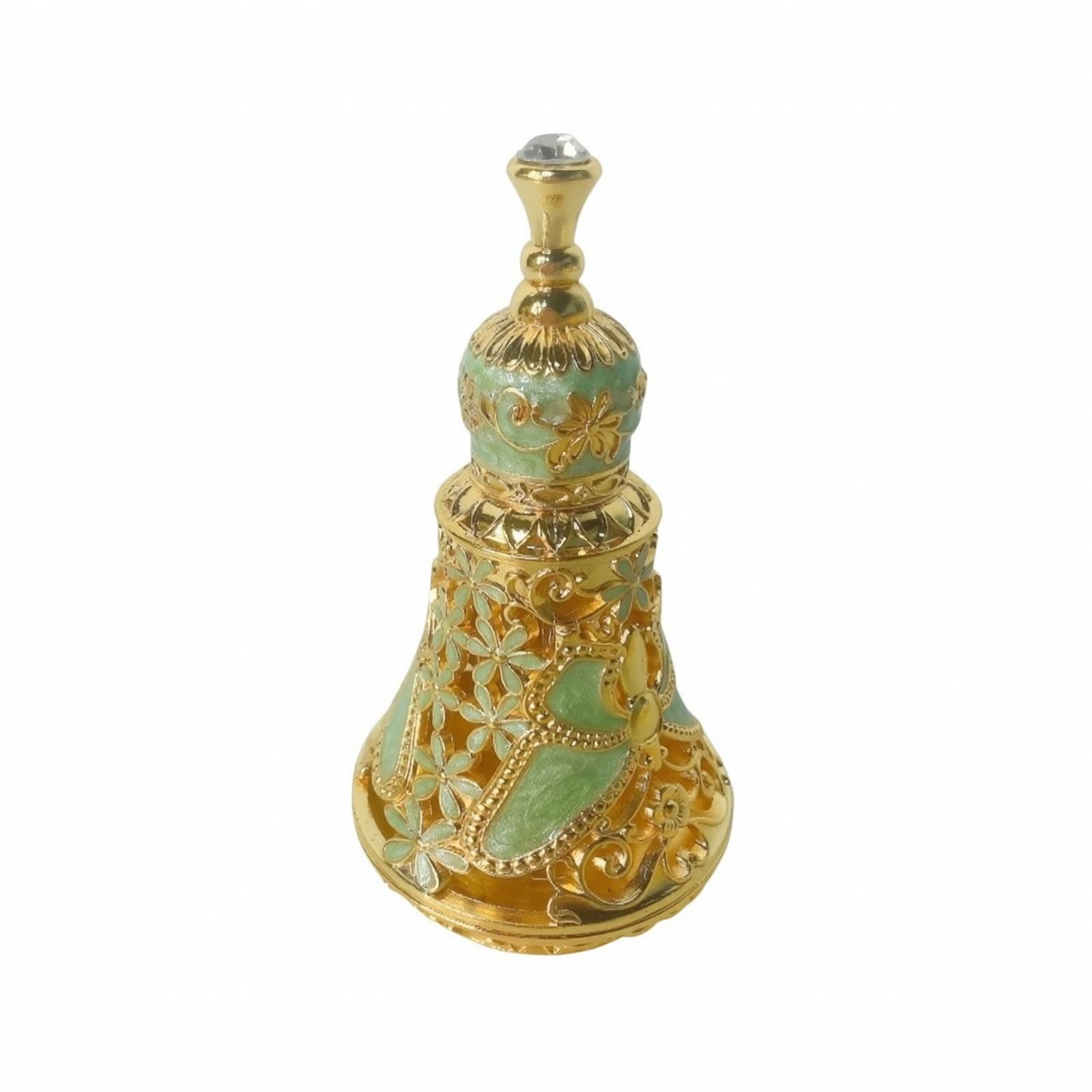 Perfume Fragrance Details - Tıpası Olan Metal Parfüm Şişesi |