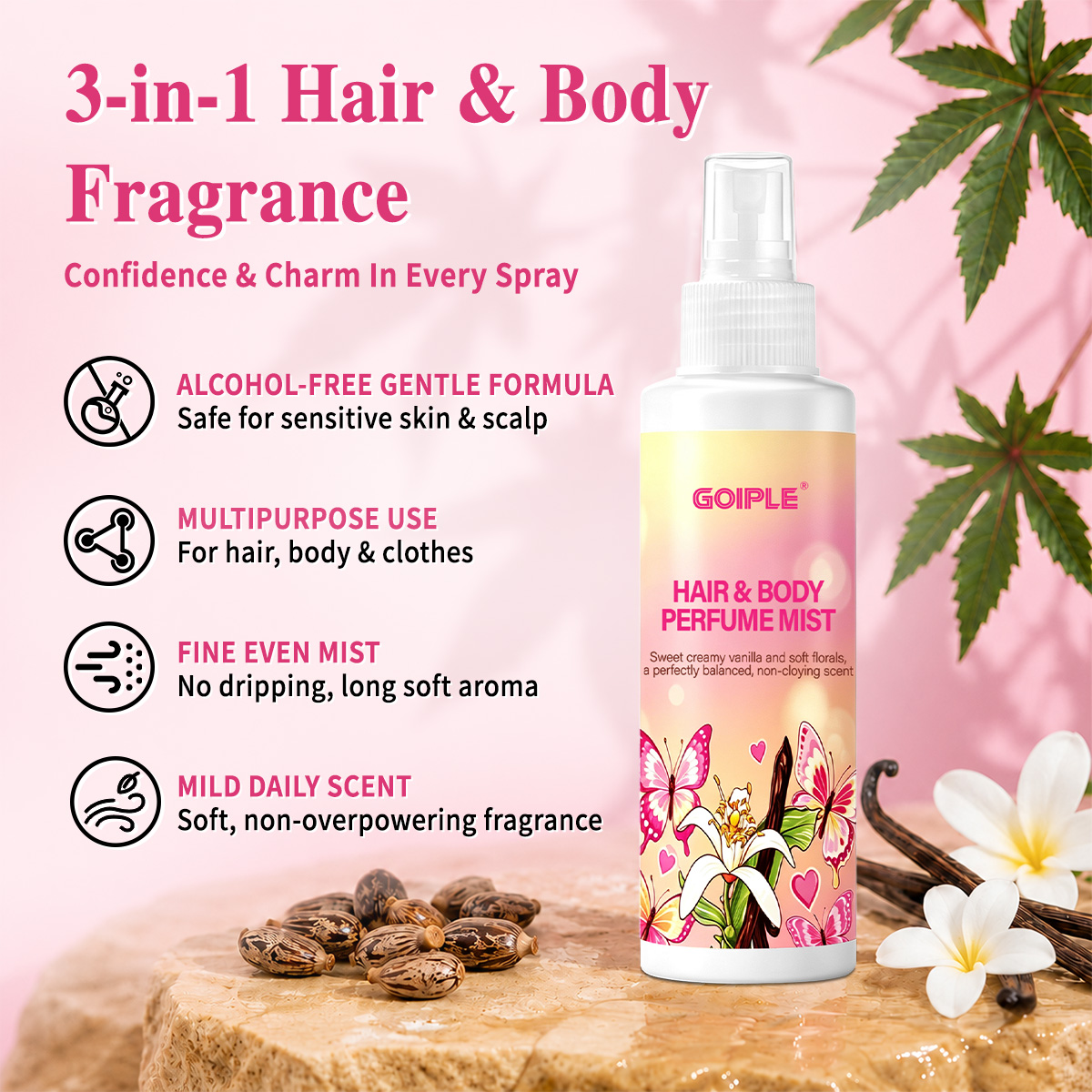 Saç ve Vücut Parfümü Spreyi, C - Perfume Light Fragrance incelemesi ve fiyatı