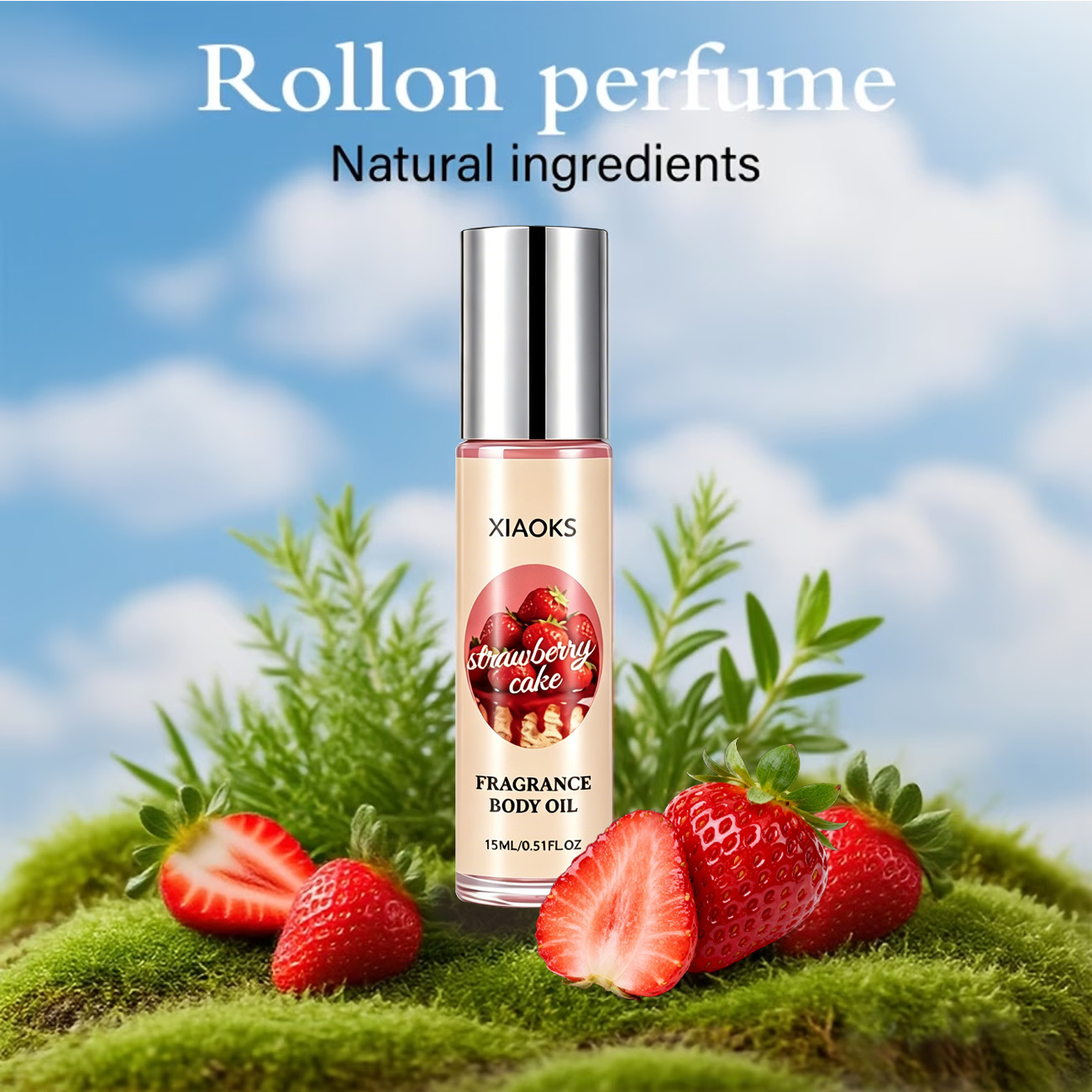 1 Şişe Çilekli Kek Tatlı Roll- - Fragrance Long Lasting Perfume incelemesi ve fiyatı