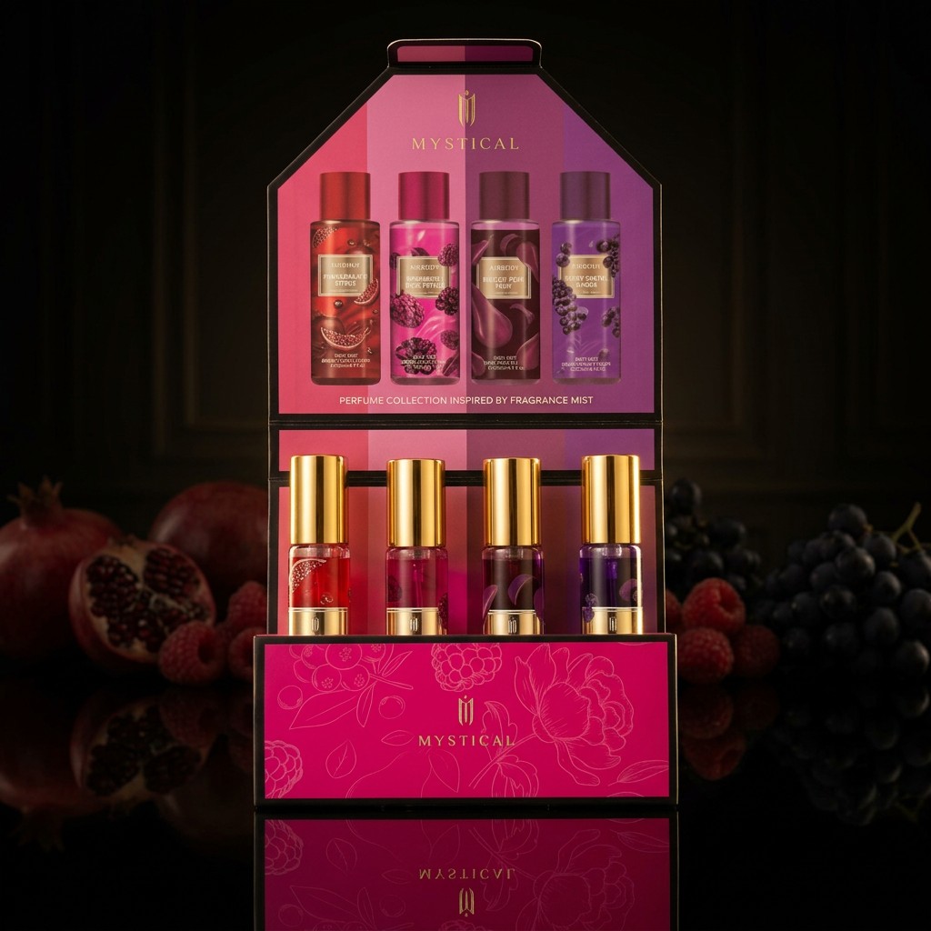 MYSTICAL 4'lü Meyve ve Aromalı - Perfume Fragrance Discovery Set incelemesi ve fiyatı